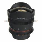 Obiectiv foto DSLR Samyang Diagonal Fisheye 8mm T3.8, VDSLR Nikon - Pret | Preturi Obiectiv foto DSLR Samyang Diagonal Fisheye 8mm T3.8, VDSLR Nikon