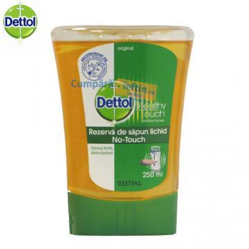 Sapun lichid rezerva Dettol Original 250 ml - Pret | Preturi Sapun lichid rezerva Dettol Original 250 ml