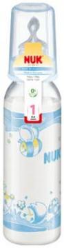 Biberon PP Baby Blue 240 ml, tetina din silicon 0-6 luni - Pret | Preturi Biberon PP Baby Blue 240 ml, tetina din silicon 0-6 luni