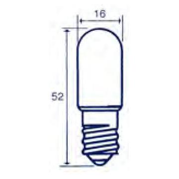 Bec indicator Edison E14, 24V, 15W - Pret | Preturi Bec indicator Edison E14, 24V, 15W