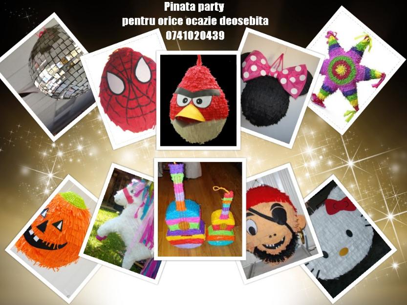 Pinata party, piñata pentru petreceri si evenimente - Pret | Preturi Pinata party, piñata pentru petreceri si evenimente
