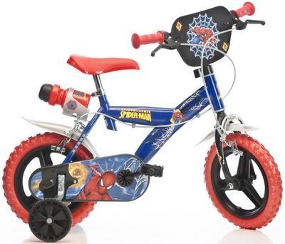 Bicicleta Spiderman cu roti EVA cu diametrul de 12 - Pret | Preturi Bicicleta Spiderman cu roti EVA cu diametrul de 12