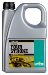 Motorex Four Stroke 15W50 4T, 4 litri - Pret | Preturi Motorex Four Stroke 15W50 4T, 4 litri