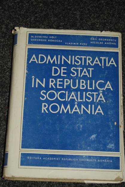 ADMINISTRATIA DE STAT IN REP.SOCIALISTA ROMANA - Pret | Preturi ADMINISTRATIA DE STAT IN REP.SOCIALISTA ROMANA