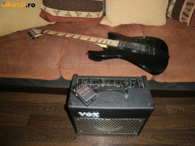 Chitara Jackson Dk2M+Amp.vox+Boss Metal Zone - Pret | Preturi Chitara Jackson Dk2M+Amp.vox+Boss Metal Zone