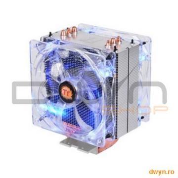 Thermaltake Contac 39, 3 heatpipe-uri de 8mm, 120mm fan (800-2000 RPM, 29.434 - 72.084 CFM, 15 - 33. - Pret | Preturi Thermaltake Contac 39, 3 heatpipe-uri de 8mm, 120mm fan (800-2000 RPM, 29.434 - 72.084 CFM, 15 - 33.