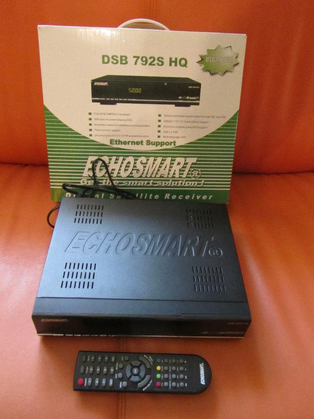 Receptor satelit digital echosmart dsb - 792s – hq - Pret | Preturi Receptor satelit digital echosmart dsb - 792s – hq