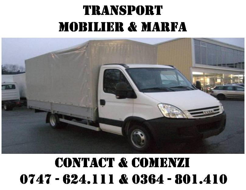 Transport mobilier si marfa - Pret | Preturi Transport mobilier si marfa