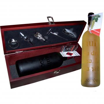 Sticle de vin personalizate prin sablare - Pret | Preturi Sticle de vin personalizate prin sablare