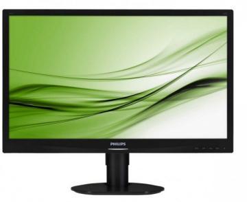 Monitor LED PHILIPS 241S4LCB/00 (24', 1920x1080, 170/160, 5ms, DVI/VGA, Height adjustment, Pivot) Black, 241S4LCB/00 - Pret | Preturi Monitor LED PHILIPS 241S4LCB/00 (24', 1920x1080, 170/160, 5ms, DVI/VGA, Height adjustment, Pivot) Black, 241S4LCB/00