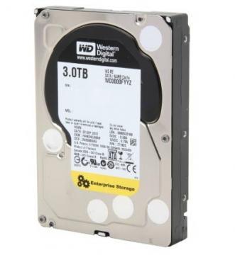 HDD WD 3TB 7200RPM 6GB/S 64MB RE  WD3000FYYZ - Pret | Preturi HDD WD 3TB 7200RPM 6GB/S 64MB RE  WD3000FYYZ