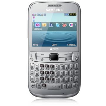 SAMSUNG S3572 Chat Dual Sim Silver - Pret | Preturi SAMSUNG S3572 Chat Dual Sim Silver
