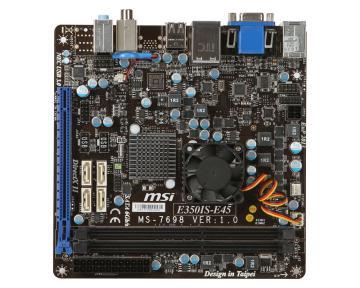 Placa de baza MSI E350IS-E45 AMD E350 onboard - Pret | Preturi Placa de baza MSI E350IS-E45 AMD E350 onboard