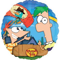 Balon folie metalizata PHINEAS &amp; FERB 45cm - Pret | Preturi Balon folie metalizata PHINEAS &amp; FERB 45cm