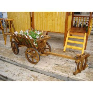 Car de gradina din lemn 100x45 cm - Pret | Preturi Car de gradina din lemn 100x45 cm