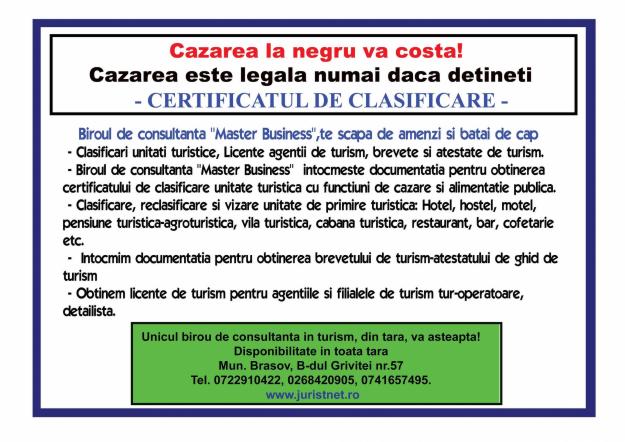 Cazarea la negru va costa! - Pret | Preturi Cazarea la negru va costa!