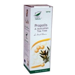 Spray Propolis si Tea Tree 50ml - Pret | Preturi Spray Propolis si Tea Tree 50ml