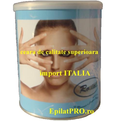 Ceara epilat cu Miere/Azulena/Titan rosa de unica folosinta la cutie metalica de 800 ml - Pret | Preturi Ceara epilat cu Miere/Azulena/Titan rosa de unica folosinta la cutie metalica de 800 ml