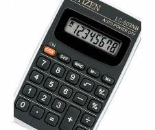 Calculator Citizen Pocket, 8digit, LC-503NBII - Pret | Preturi Calculator Citizen Pocket, 8digit, LC-503NBII
