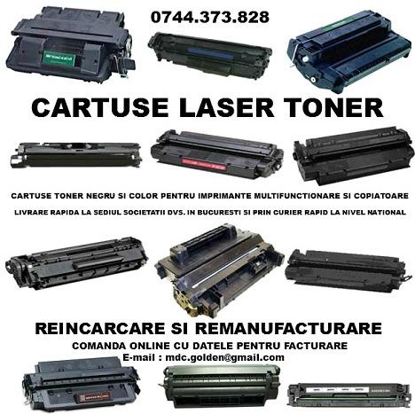 Incarcam toata gama de cartuse toner pentru imprimante, multifunctionale,copiatoare,faxuri - Pret | Preturi Incarcam toata gama de cartuse toner pentru imprimante, multifunctionale,copiatoare,faxuri