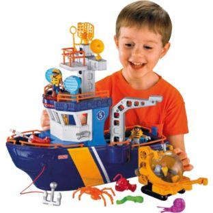 Set de joaca barca cu accesorii Fisher Price - Pret | Preturi Set de joaca barca cu accesorii Fisher Price