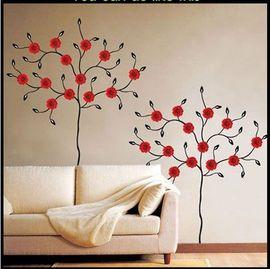 Sticker perete gerbera Flowering Tree - Pret | Preturi Sticker perete gerbera Flowering Tree