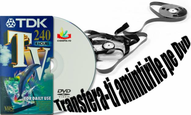 Transfer casete video pe dvd - Pret | Preturi Transfer casete video pe dvd