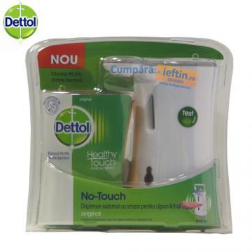 Dettol Dispenser Sapun lichid Original 250 ml - Pret | Preturi Dettol Dispenser Sapun lichid Original 250 ml