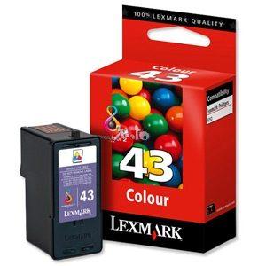 Lexmark 018YX143E, Nr.43, Cartus color de capacitate mare - Pret | Preturi Lexmark 018YX143E, Nr.43, Cartus color de capacitate mare