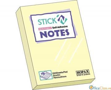 NOTES AUTOADEZIV HOPAX 51x76 mm - Pret | Preturi NOTES AUTOADEZIV HOPAX 51x76 mm