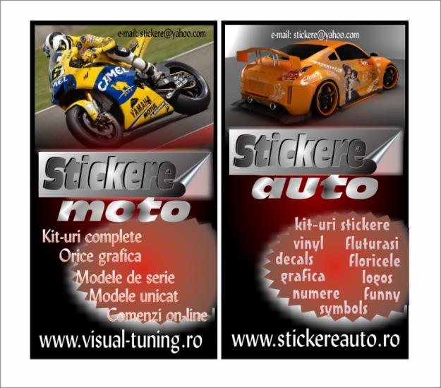 stickere vinyls decals la comanda - Pret | Preturi stickere vinyls decals la comanda