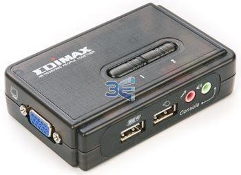 Edimax 2 Port USB KVM Switch - Pret | Preturi Edimax 2 Port USB KVM Switch