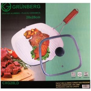 Tigaie grill ceramica grunberg cxg28ld - Pret | Preturi Tigaie grill ceramica grunberg cxg28ld