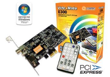 TV Tuner PCI-E Compro E300 - Pret | Preturi TV Tuner PCI-E Compro E300