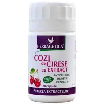 Cozi de Cirese cu Extract *80cps - Pret | Preturi Cozi de Cirese cu Extract *80cps