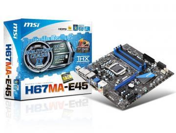 MSI H67MA-E45 (B3), DDR3, Socket 1155, mATX - Pret | Preturi MSI H67MA-E45 (B3), DDR3, Socket 1155, mATX