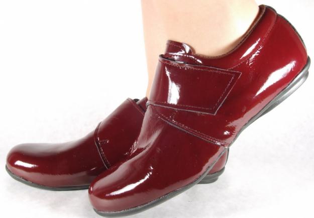 Pantofi sport visinii unisex din piele (cod SPS2) - Pret | Preturi Pantofi sport visinii unisex din piele (cod SPS2)