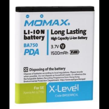 Acumulator Momax X-Level pentru Sony Ericsson Xperia Arc, BA750, BASEARCXL - Pret | Preturi Acumulator Momax X-Level pentru Sony Ericsson Xperia Arc, BA750, BASEARCXL