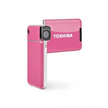 Camera video Toshiba Camileo S20, Roz - Pret | Preturi Camera video Toshiba Camileo S20, Roz