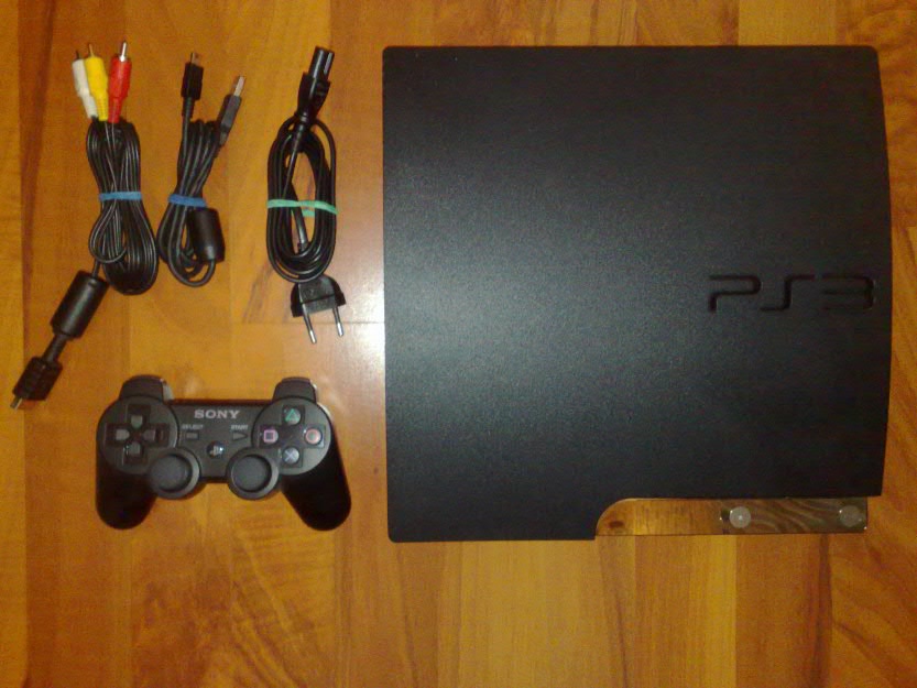 PS3 slim 320 GB impecabil + accesorii + jocuri originale - Pret | Preturi PS3 slim 320 GB impecabil + accesorii + jocuri originale