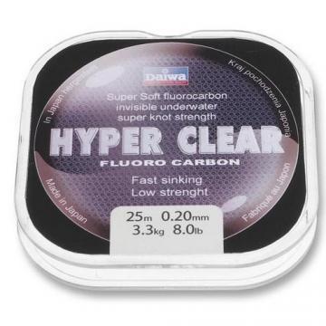 Fir Fluorocarbon Daiwa Hyper Clear 0.20mm/3.3kg/25m - Pret | Preturi Fir Fluorocarbon Daiwa Hyper Clear 0.20mm/3.3kg/25m