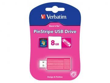 Pen Flash 8GB PinStripe, 10Mb/sec citire, 4MB/sec scriere, USB2.0, roz, Verbatim (47397) - Pret | Preturi Pen Flash 8GB PinStripe, 10Mb/sec citire, 4MB/sec scriere, USB2.0, roz, Verbatim (47397)