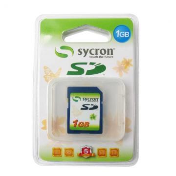 Card memorie Sycron Ultra-X SD Card 1GB 66X - Pret | Preturi Card memorie Sycron Ultra-X SD Card 1GB 66X