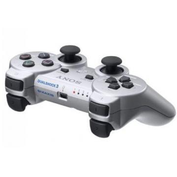 Controller Wireless Dualshock3 PS3 Silver - Pret | Preturi Controller Wireless Dualshock3 PS3 Silver