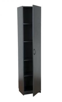 Dulap ingust Eco, cu 4 rafturi, 40 x 33 x 187 cm, negru - Pret | Preturi Dulap ingust Eco, cu 4 rafturi, 40 x 33 x 187 cm, negru