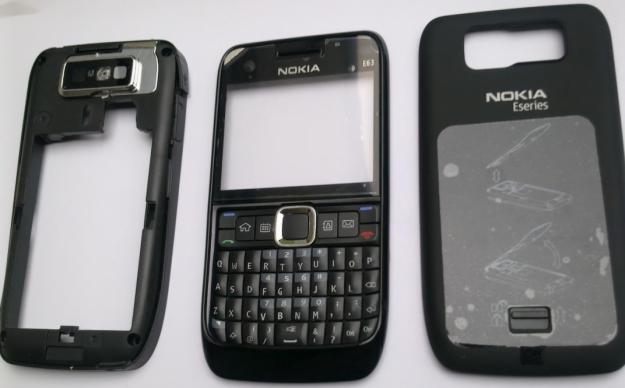 Carcasa Nokia E63 Black ( Neagra ) ORIGINALA COMPLETA - Pret | Preturi Carcasa Nokia E63 Black ( Neagra ) ORIGINALA COMPLETA
