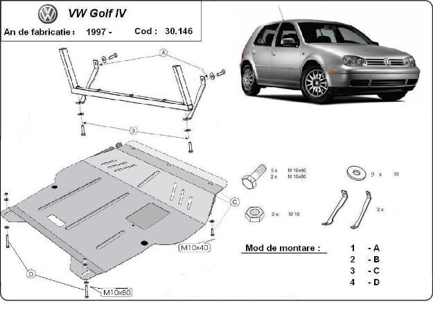 Scut motor VW Golf 4 - Pret | Preturi Scut motor VW Golf 4