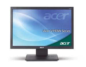 Monitor LCD Acer V193WAB 19", Negru - Pret | Preturi Monitor LCD Acer V193WAB 19", Negru