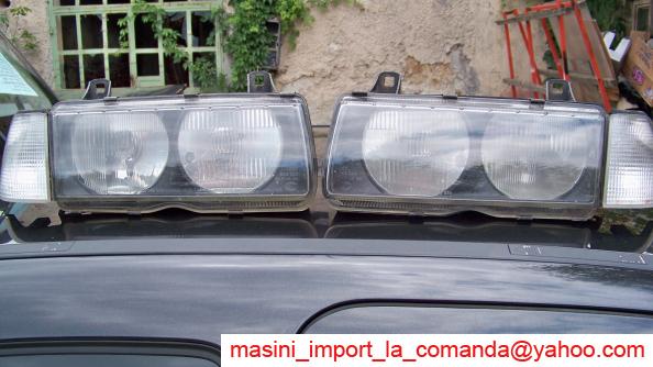 Vand faruri fara lupa bmw e36 316, 318, 320, 325 coupe, compact, cabrio, berlina, touring. - Pret | Preturi Vand faruri fara lupa bmw e36 316, 318, 320, 325 coupe, compact, cabrio, berlina, touring.