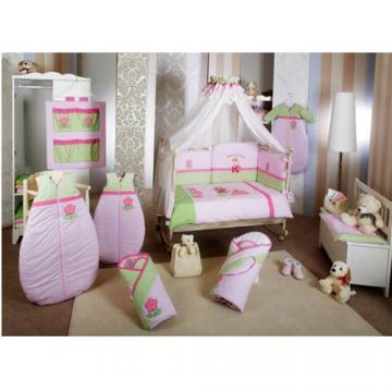 Feretti - Lenjerie de Pat Terzetto Princess Pink - Pret | Preturi Feretti - Lenjerie de Pat Terzetto Princess Pink